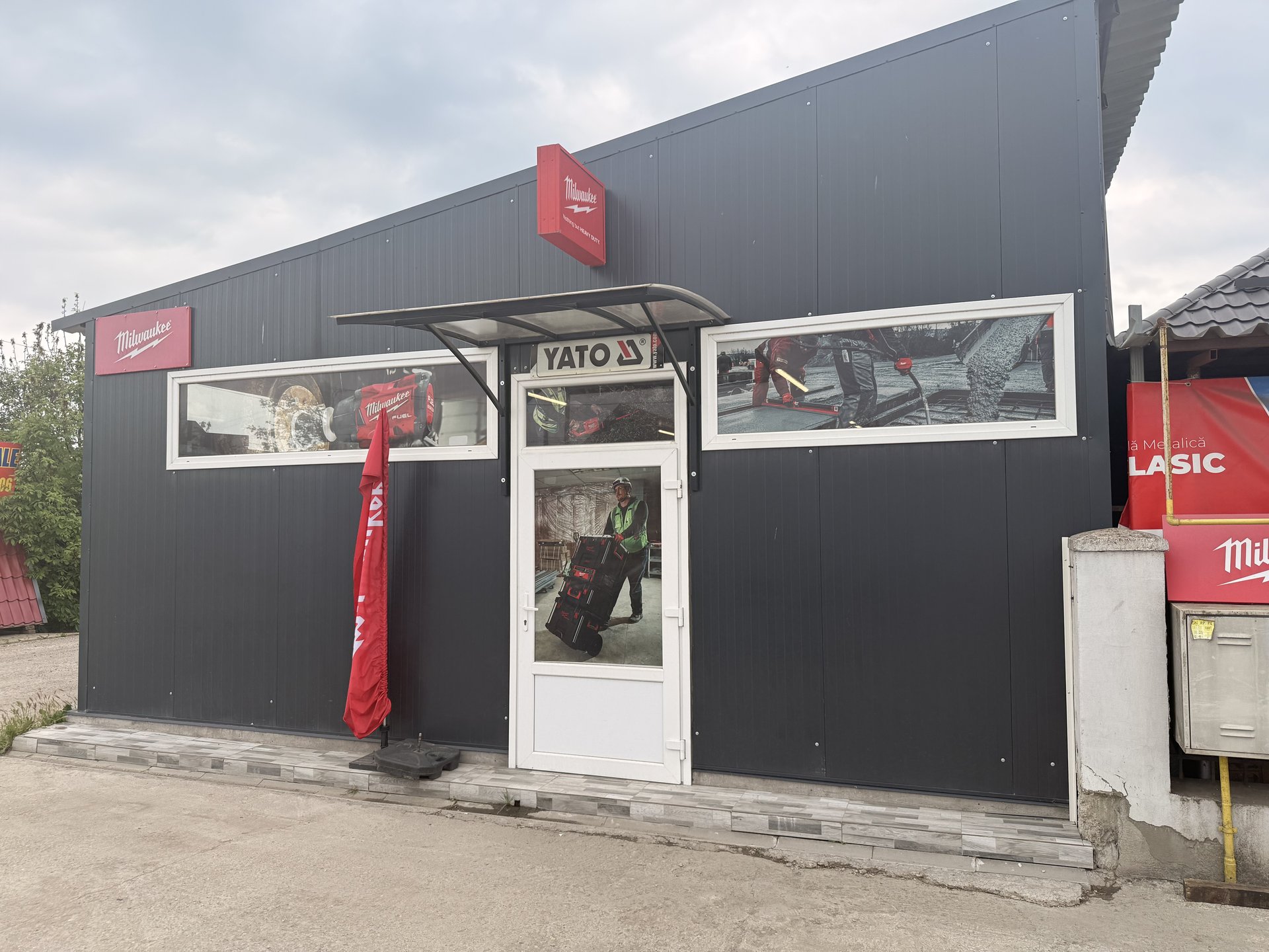 Exterior magazin Maluc Electro Satu Mare